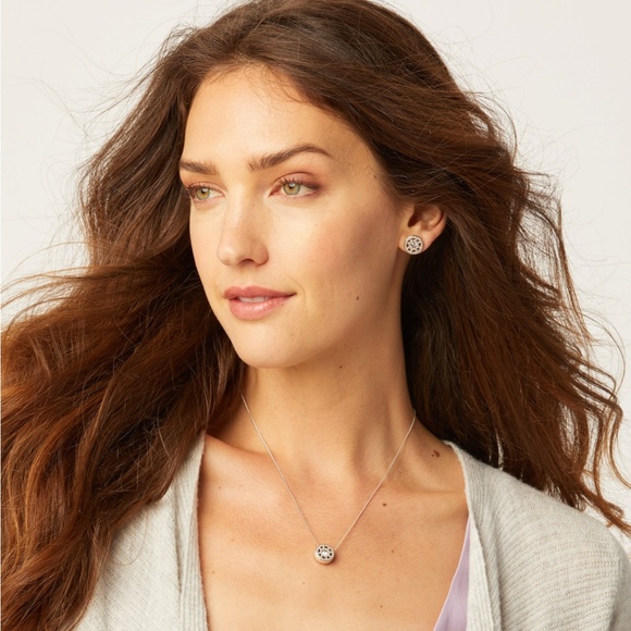 Brighton Swarovski Illumina Petite Post Earrings - Picture 2 of 4